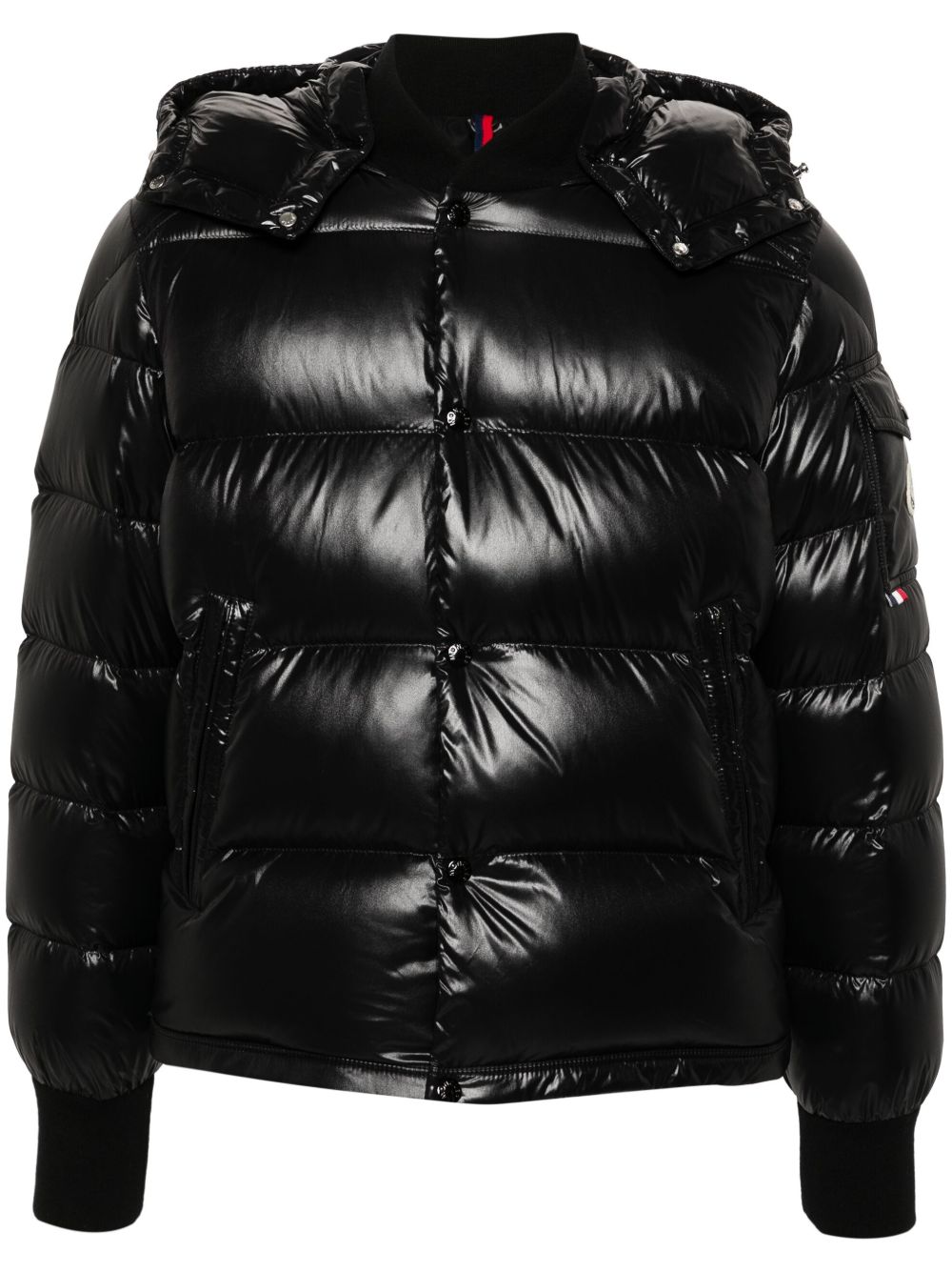 Moncler Maljasset 填充夹克 - 黑色