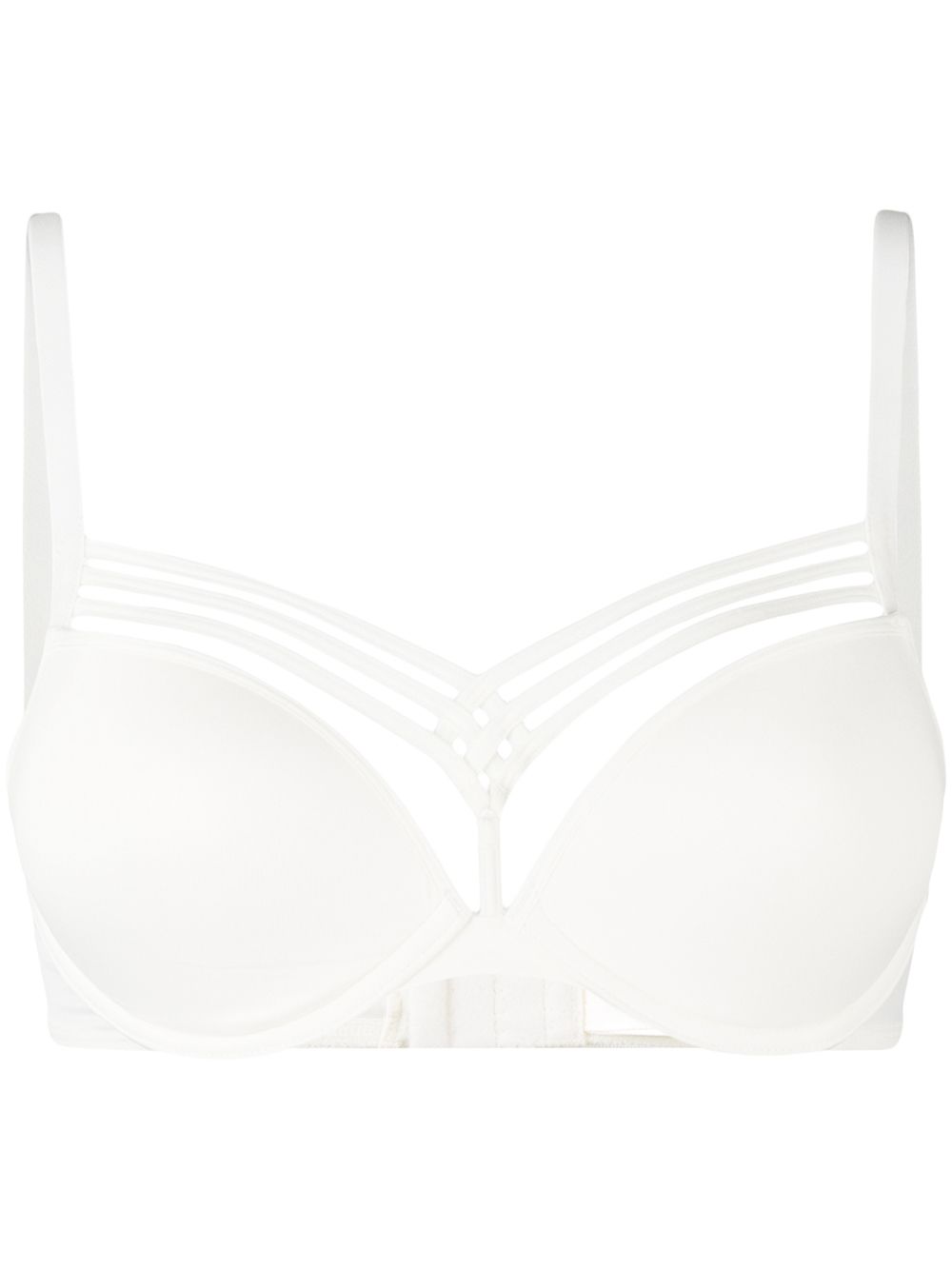 Marlies Dekkers Dame de Paris' ivory push up bra - 白色