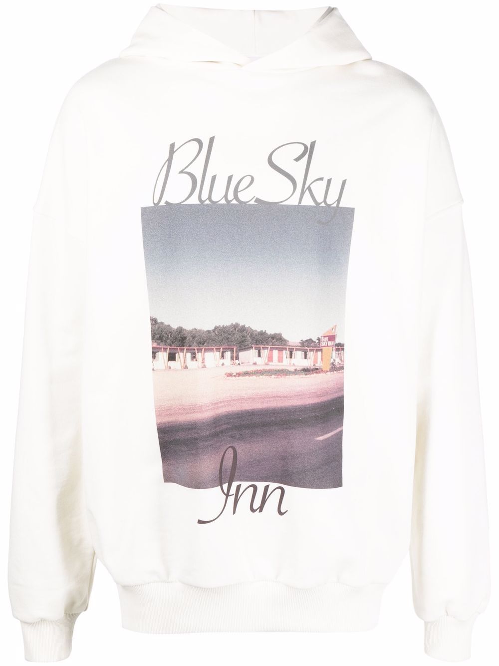 BLUE SKY INN logo印花卫衣 - 中性色