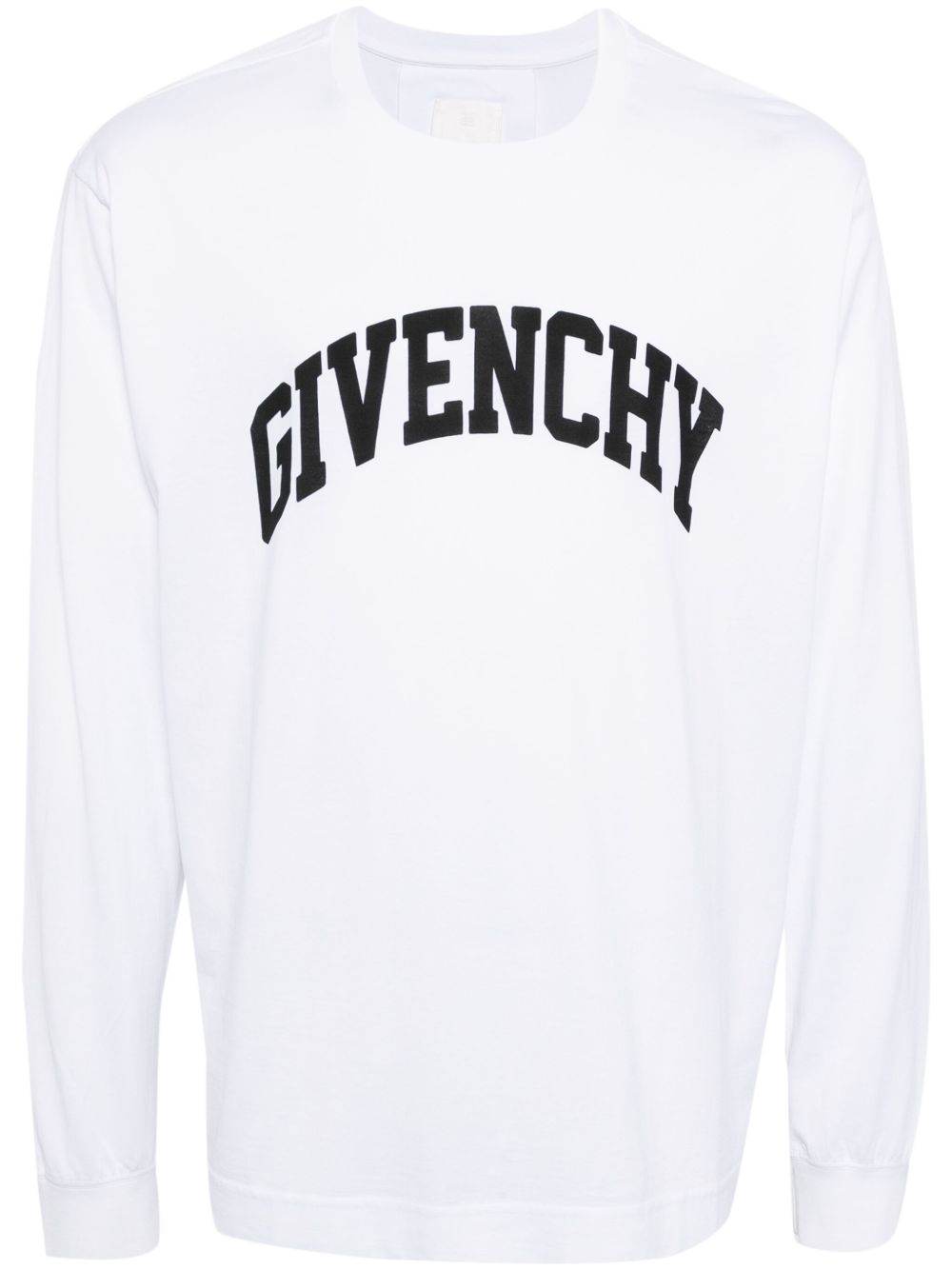 Givenchy logo印花棉T恤 - 白色