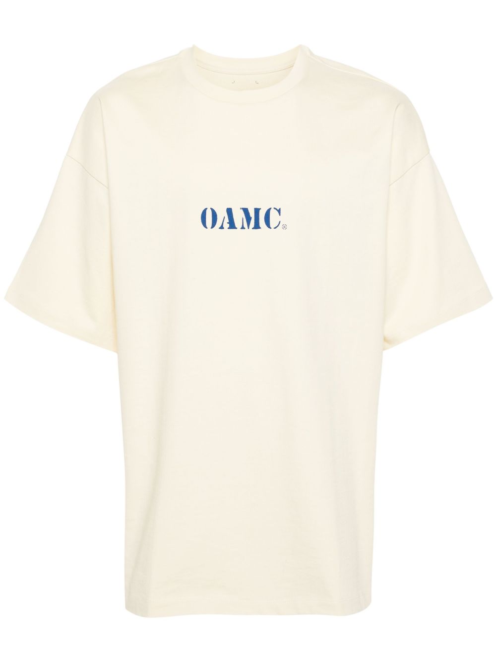 OAMC logo印花棉T恤 - 中性色