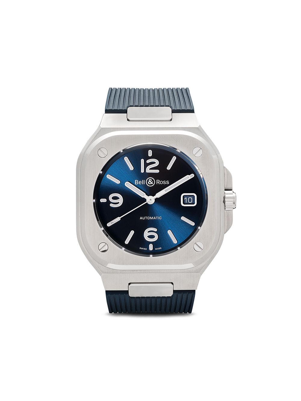 Bell & Ross BR 05 Black Steel 40毫米腕表 - 蓝色