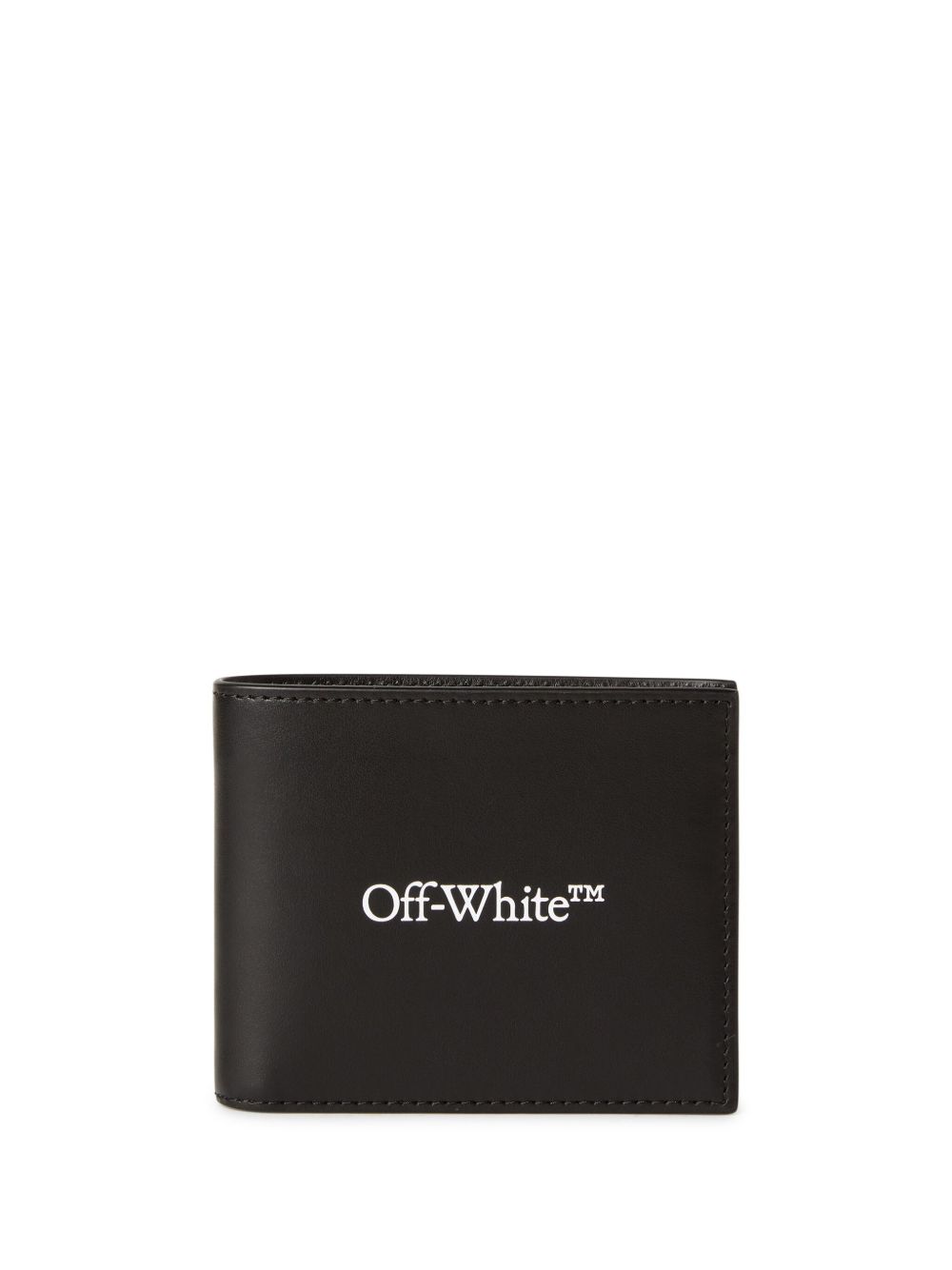 Off-White Bookish 皮质钱包 - 黑色