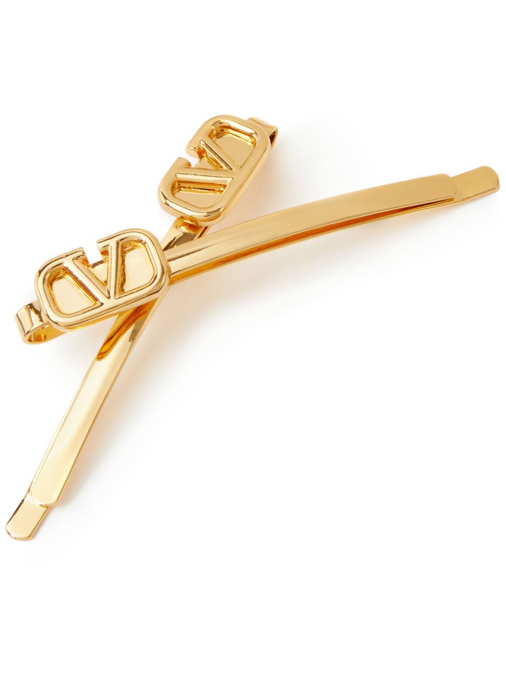 Valentino Garavani VLogo Signature 发夹 - 金色