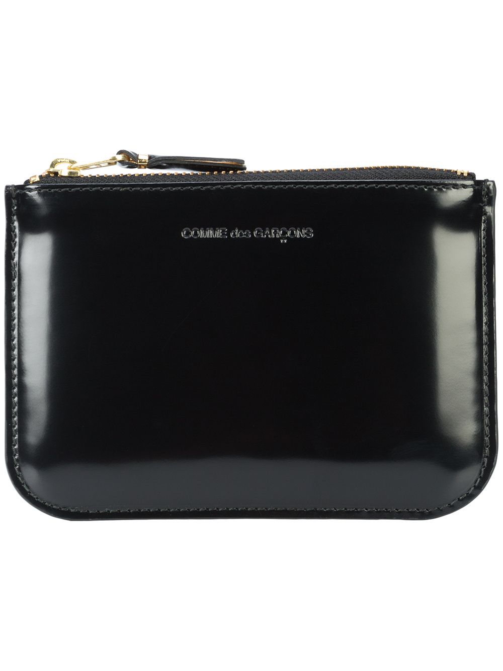 Comme Des Garçons Wallet 拉链钱包 - 黑色