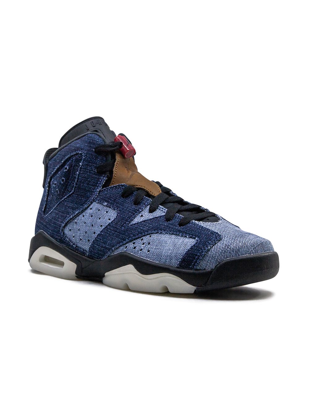 Jordan Kids Air Jordan 6 Retro 运动鞋 - 蓝色