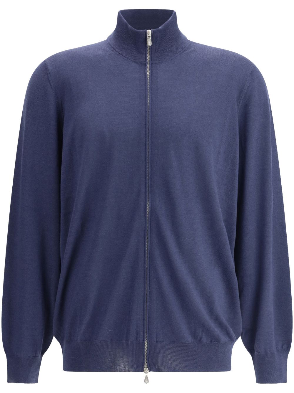 Brunello Cucinelli 羊毛开衫 - 蓝色