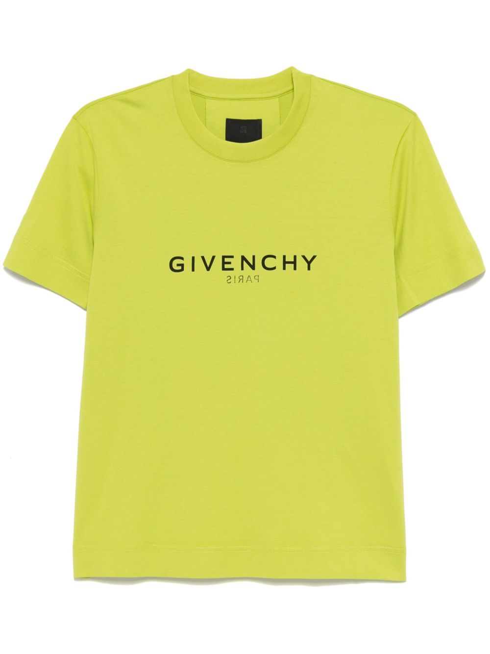 Givenchy logo印花T恤 - 绿色