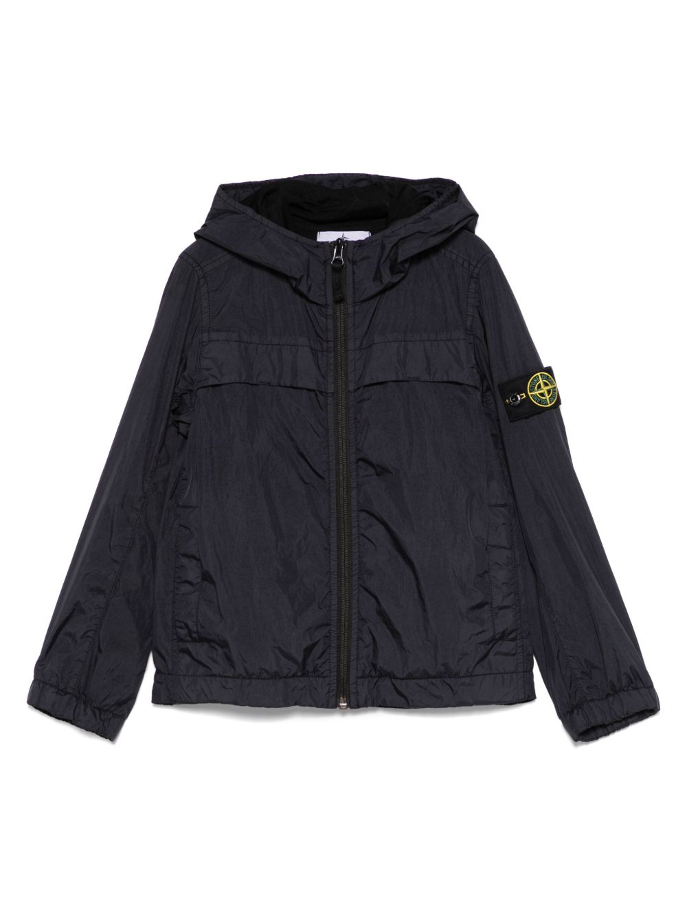 Stone Island Junior 罗盘徽章夹克 - 蓝色