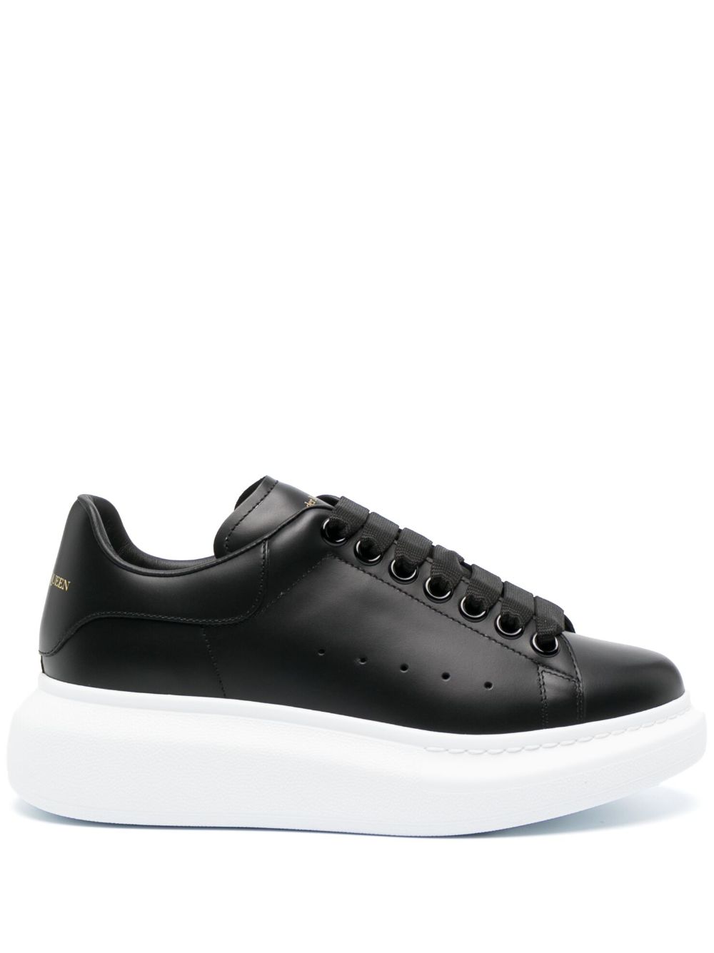Alexander McQueen 厚底低帮运动鞋 - 黑色