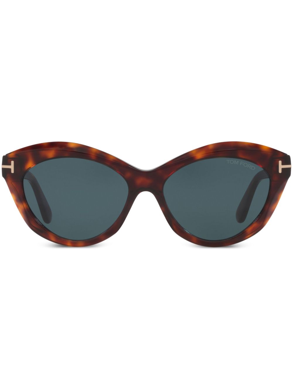 TOM FORD Eyewear Toni 太阳眼镜 - 褐色
