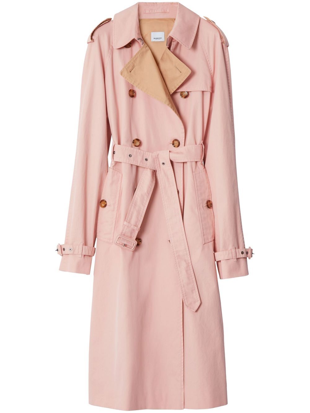 Burberry The Kensington Heritage 风衣 - 粉色