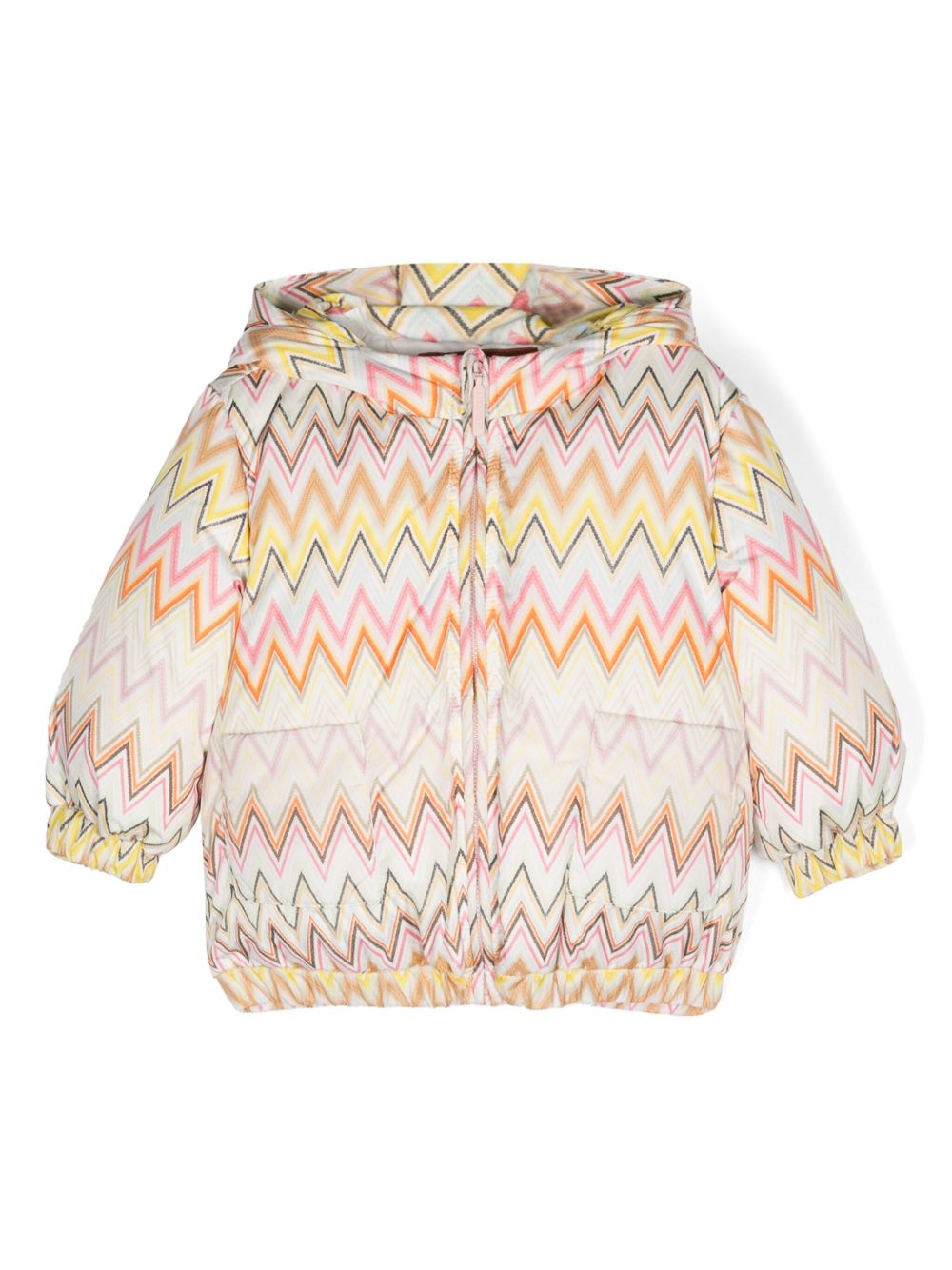 Missoni Kids 蓬松夹克 - 粉色