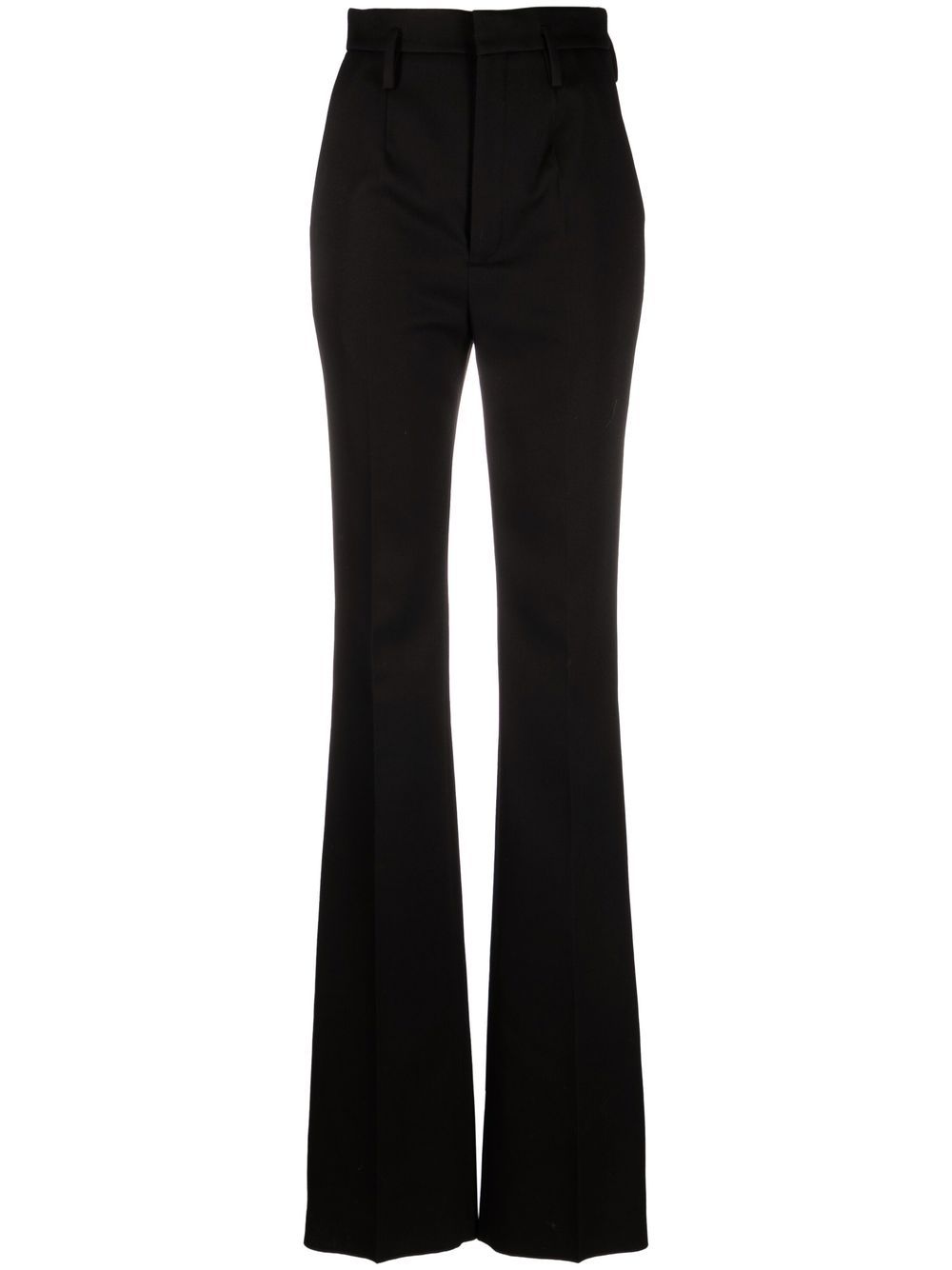 Saint Laurent 纯色直筒裤 - 黑色