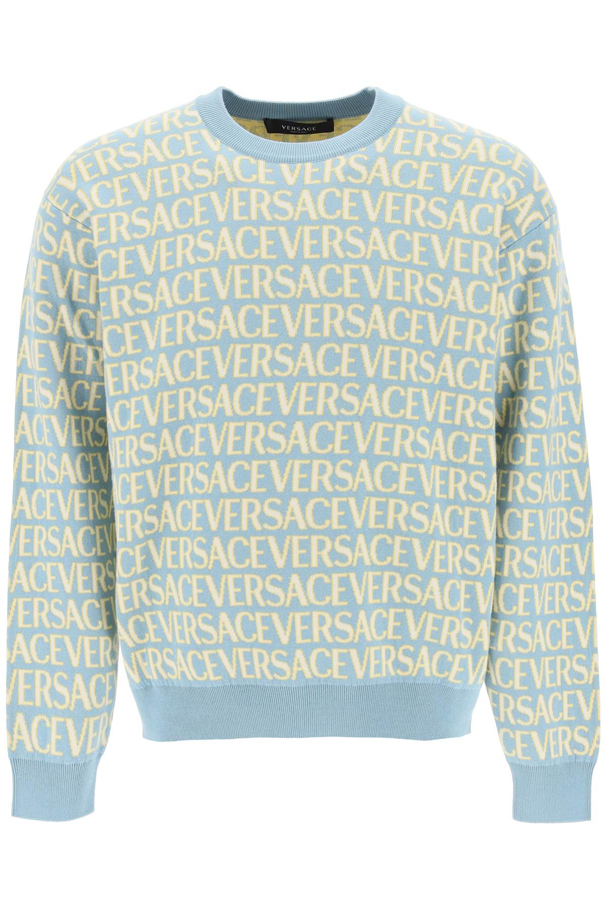 Versace Allover Logo Jersey