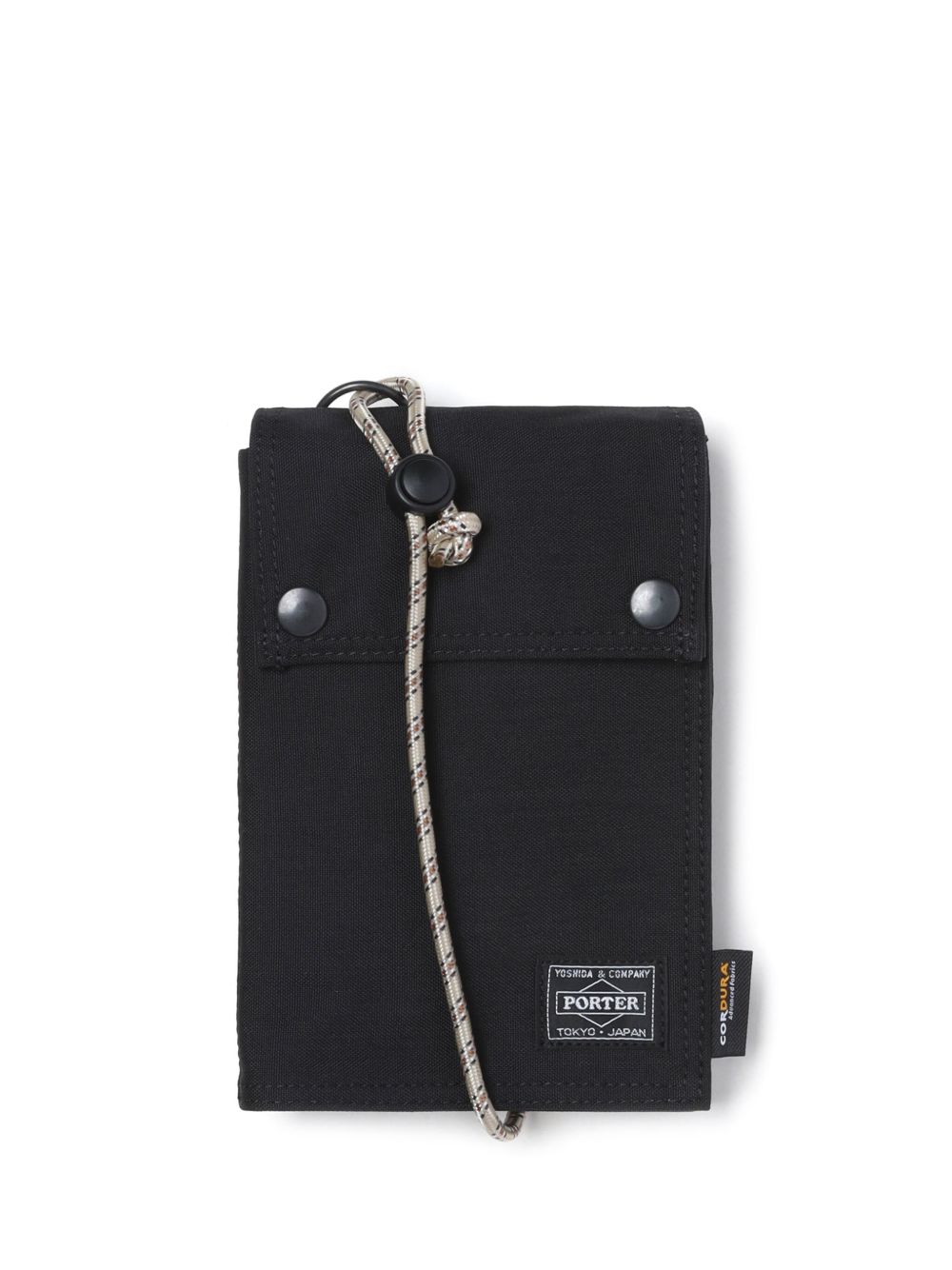 Comme des Garçons Homme x Porter 三折斜挎包 - 黑色