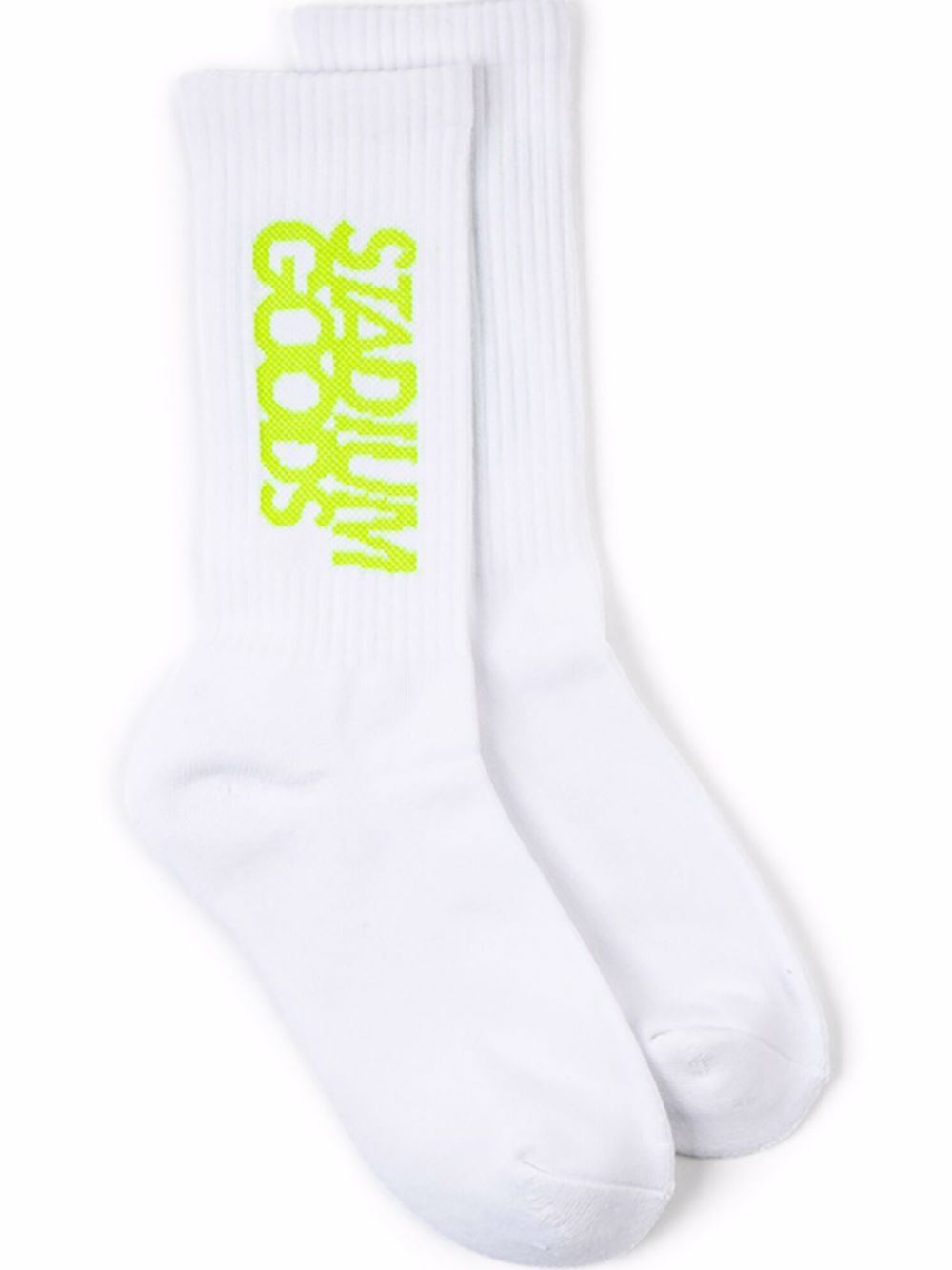 STADIUM GOODS® Glow In The Dark 中筒针织袜 - 白色