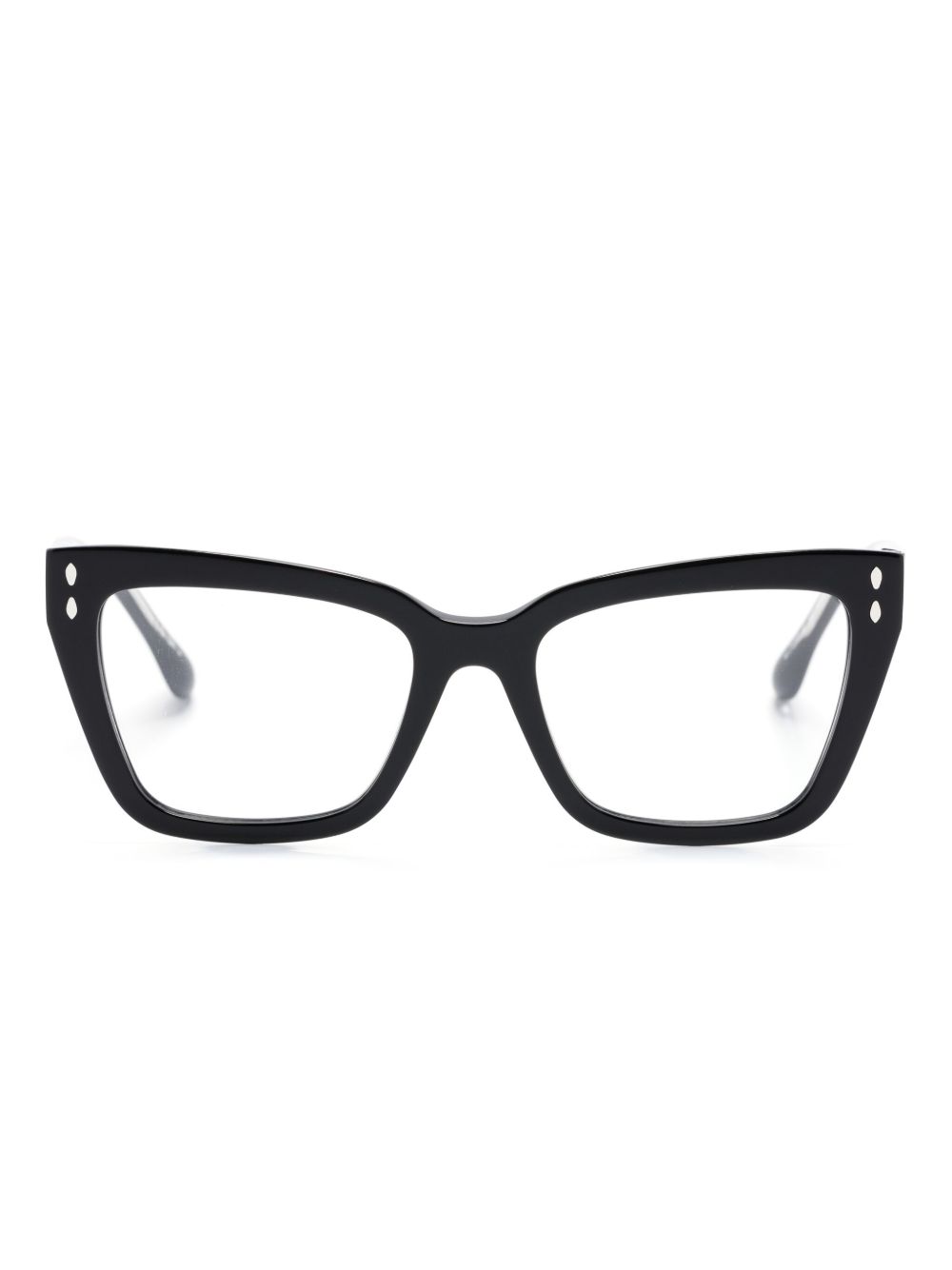 Isabel Marant Eyewear 蝴蝶形镜框眼镜 - 黑色