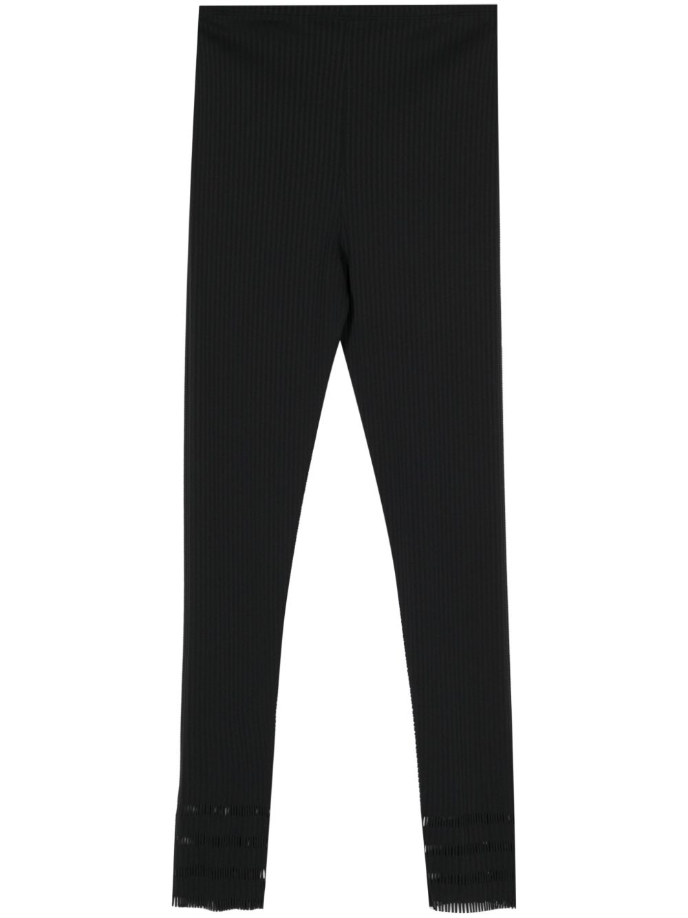 Pleats Please Issey Miyake A-Poc 半透明打底裤 - 黑色