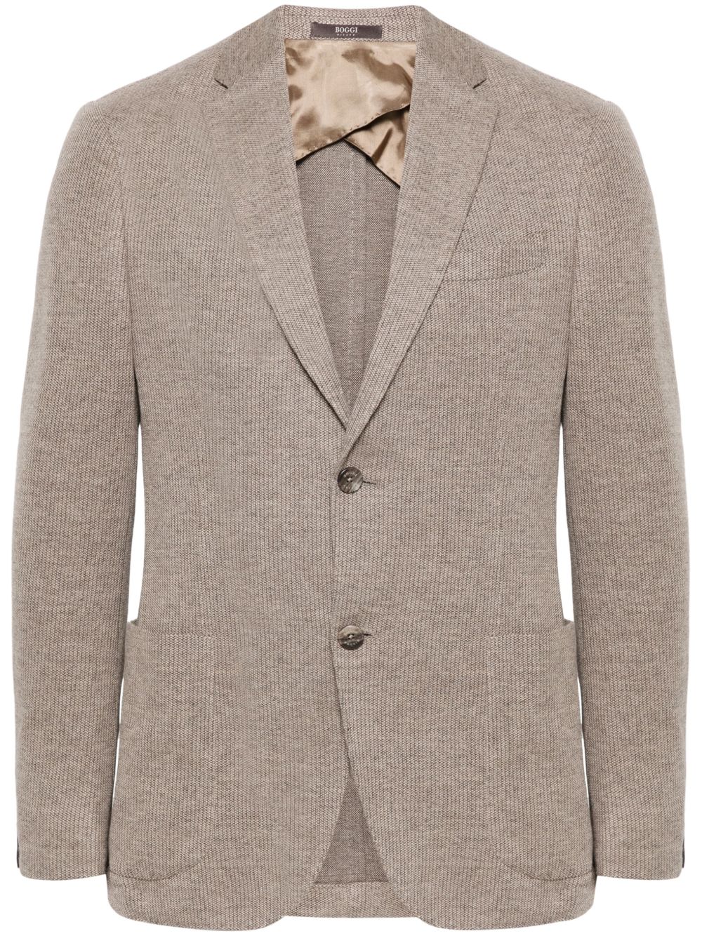 Boggi Milano B Jersey 西装夹克 - 中性色