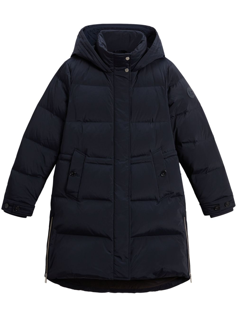 Woolrich Alsea 蓬松派克大衣 - 蓝色