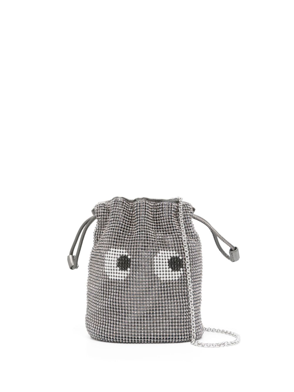 Anya Hindmarch Eyes 手拿包 - 银色
