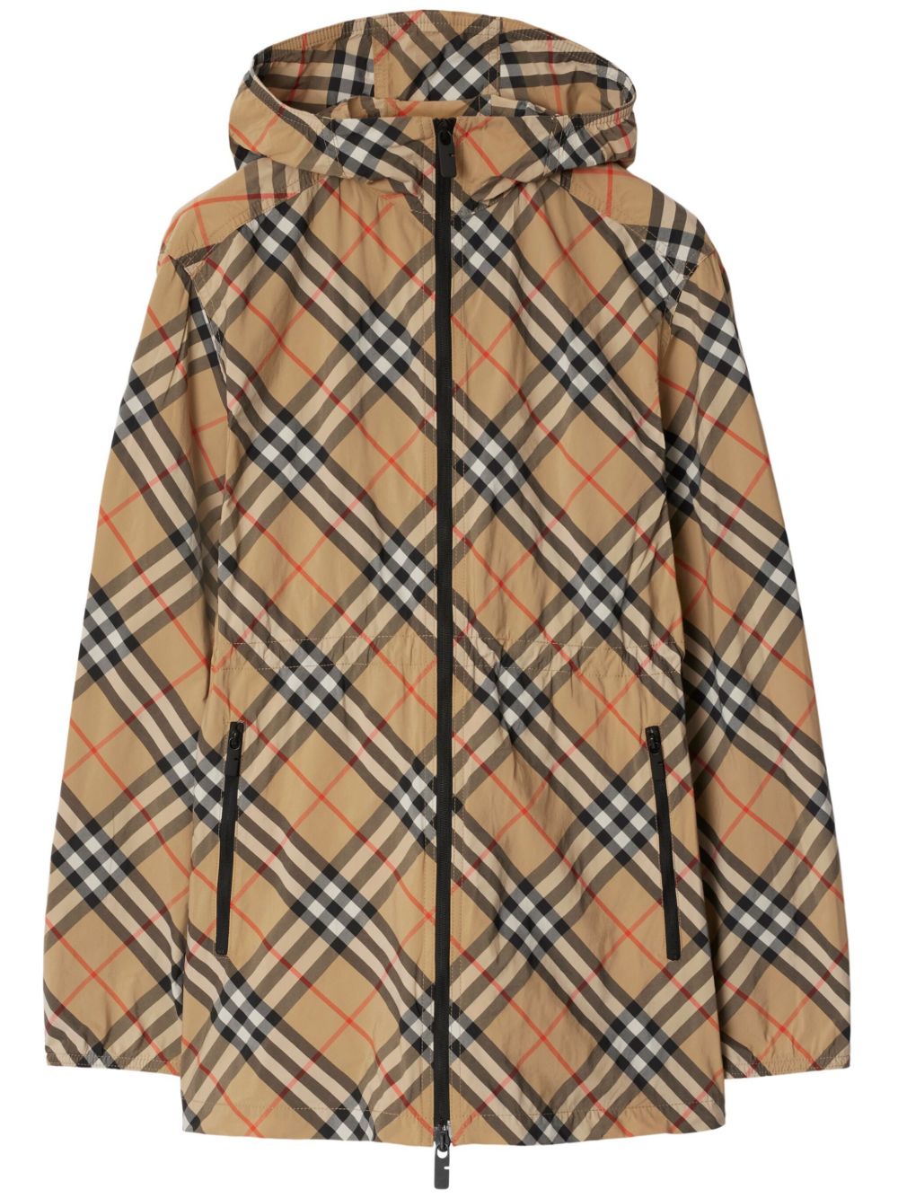 Burberry Nova Check 连帽外套 - 中性色