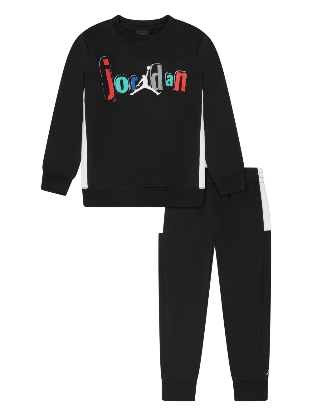 Jordan Kids Jumpman Team Blocked 运动套装 - 黑色