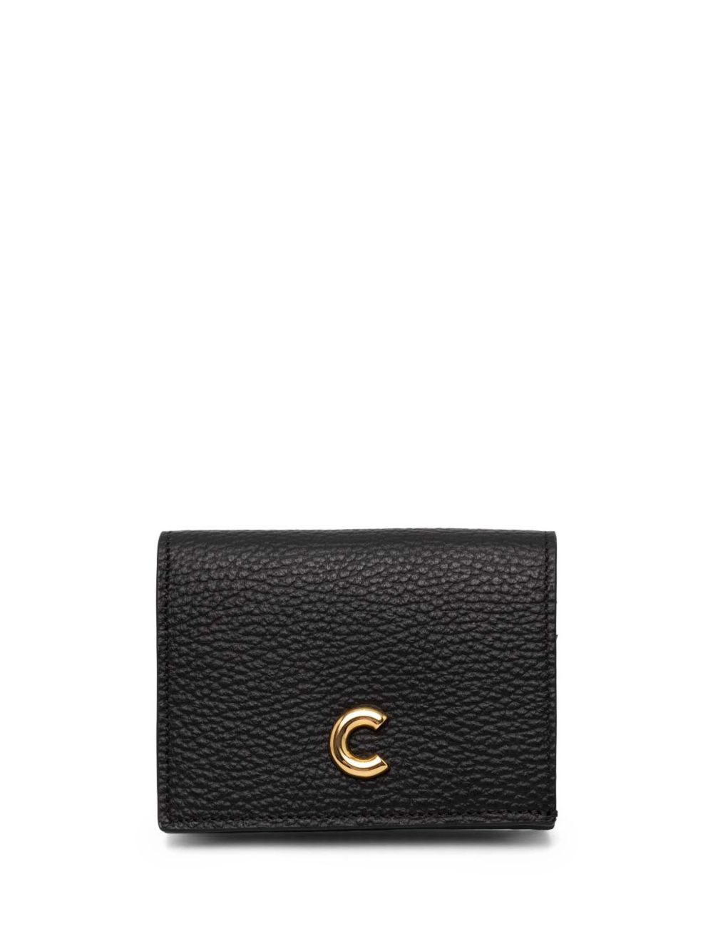 Coccinelle logo-appliqué wallet - 黑色