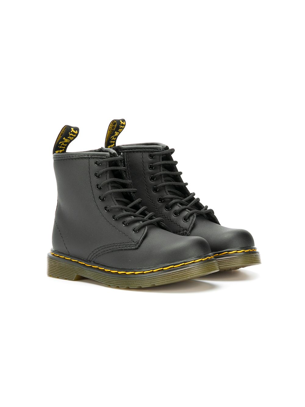 Dr. Martens Kids Softy T短靴 - 黑色