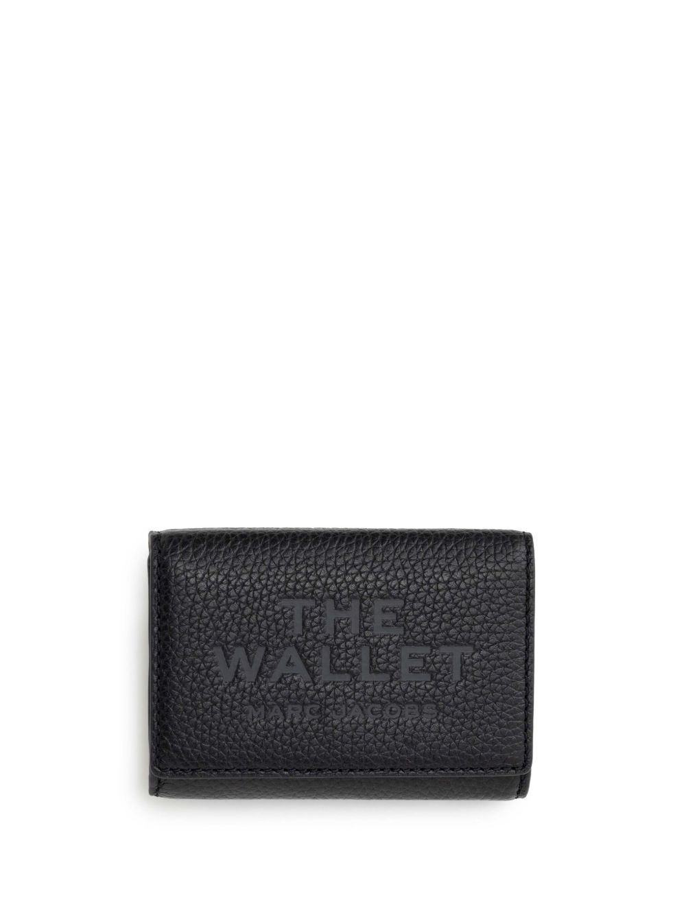 Marc Jacobs 皮质三折钱包 - 黑色