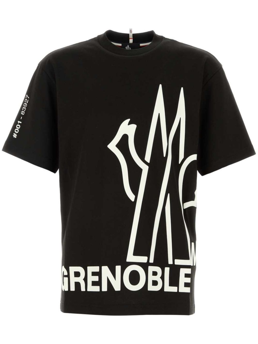 Moncler Grenoble logo印花T恤 - 黑色
