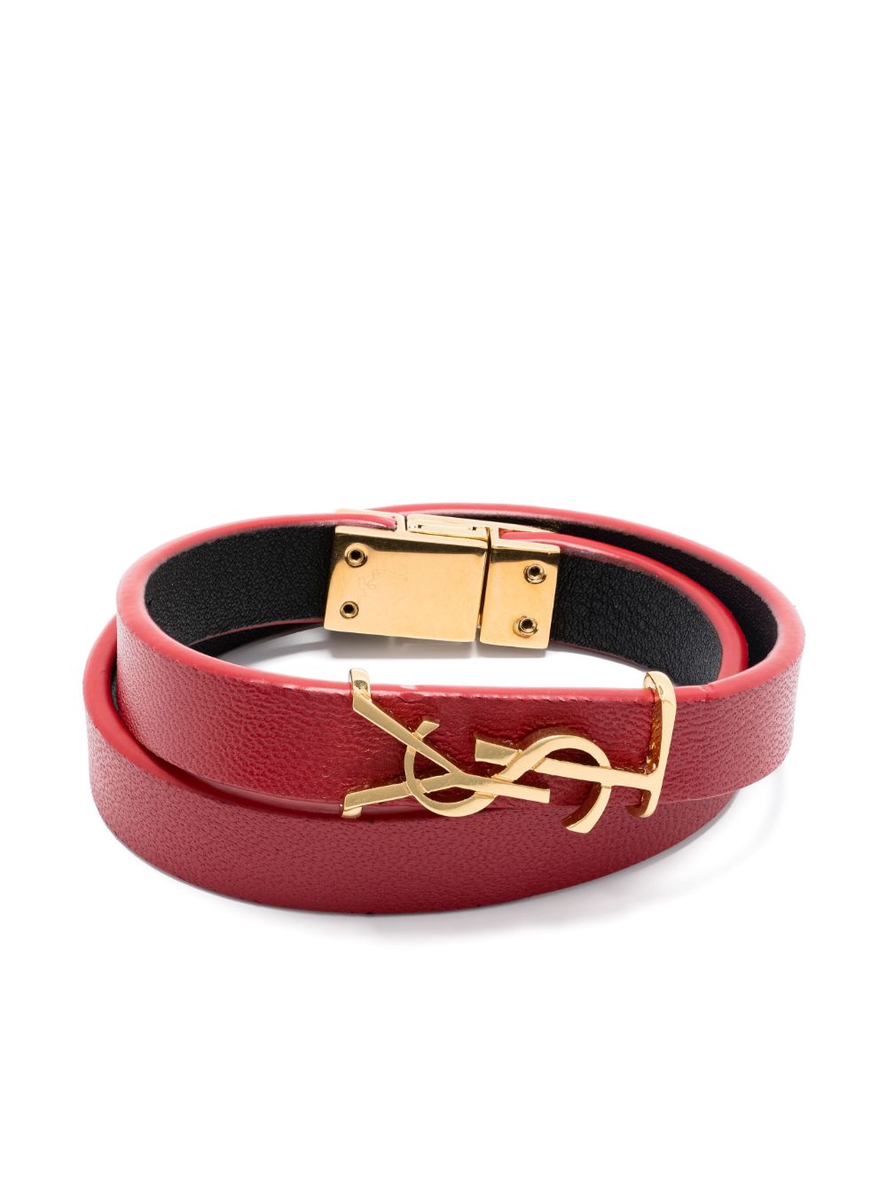Saint Laurent Opyum 环绕式手链 - 红色