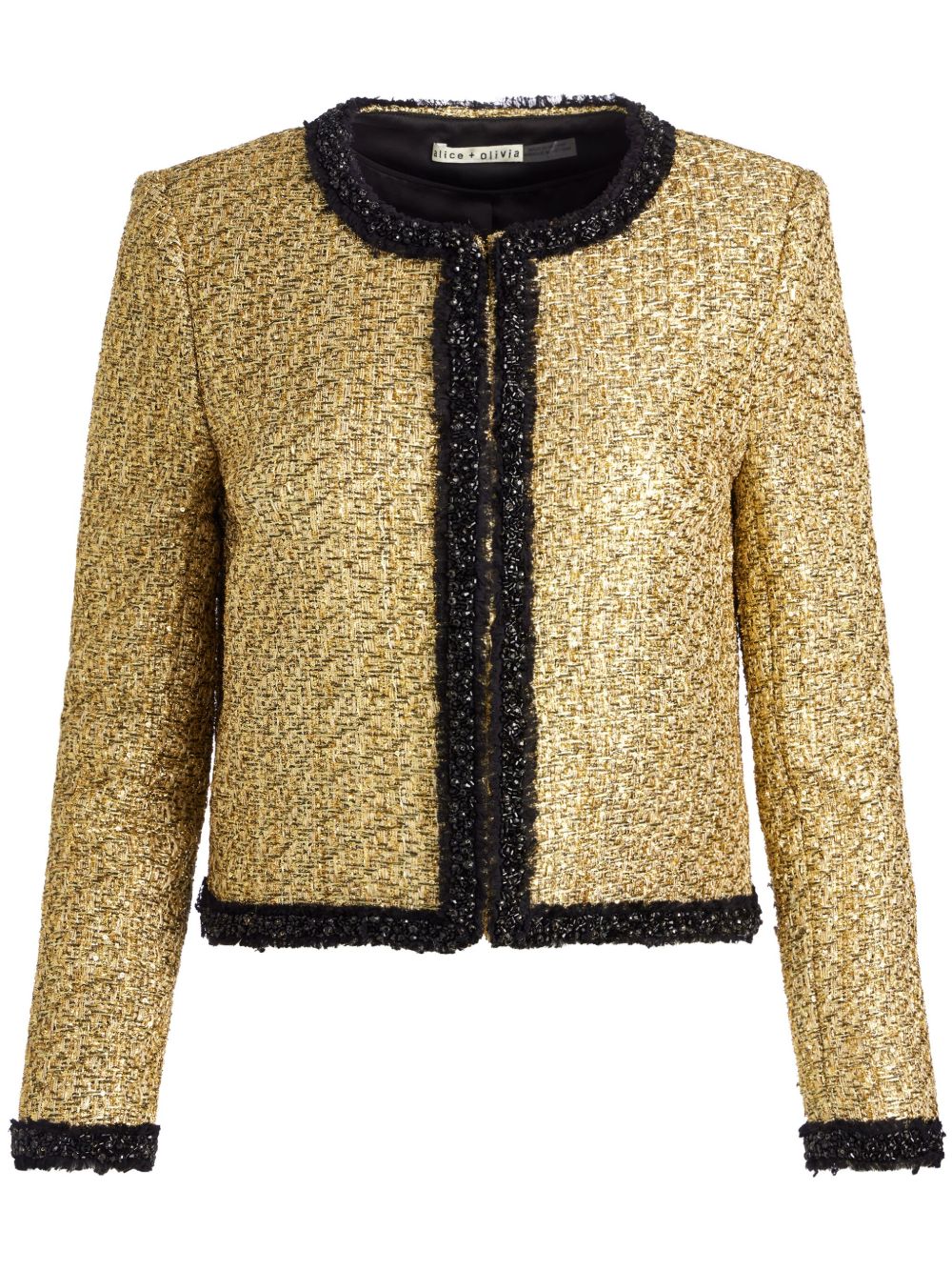 alice + olivia Landon 夹克 - 金色