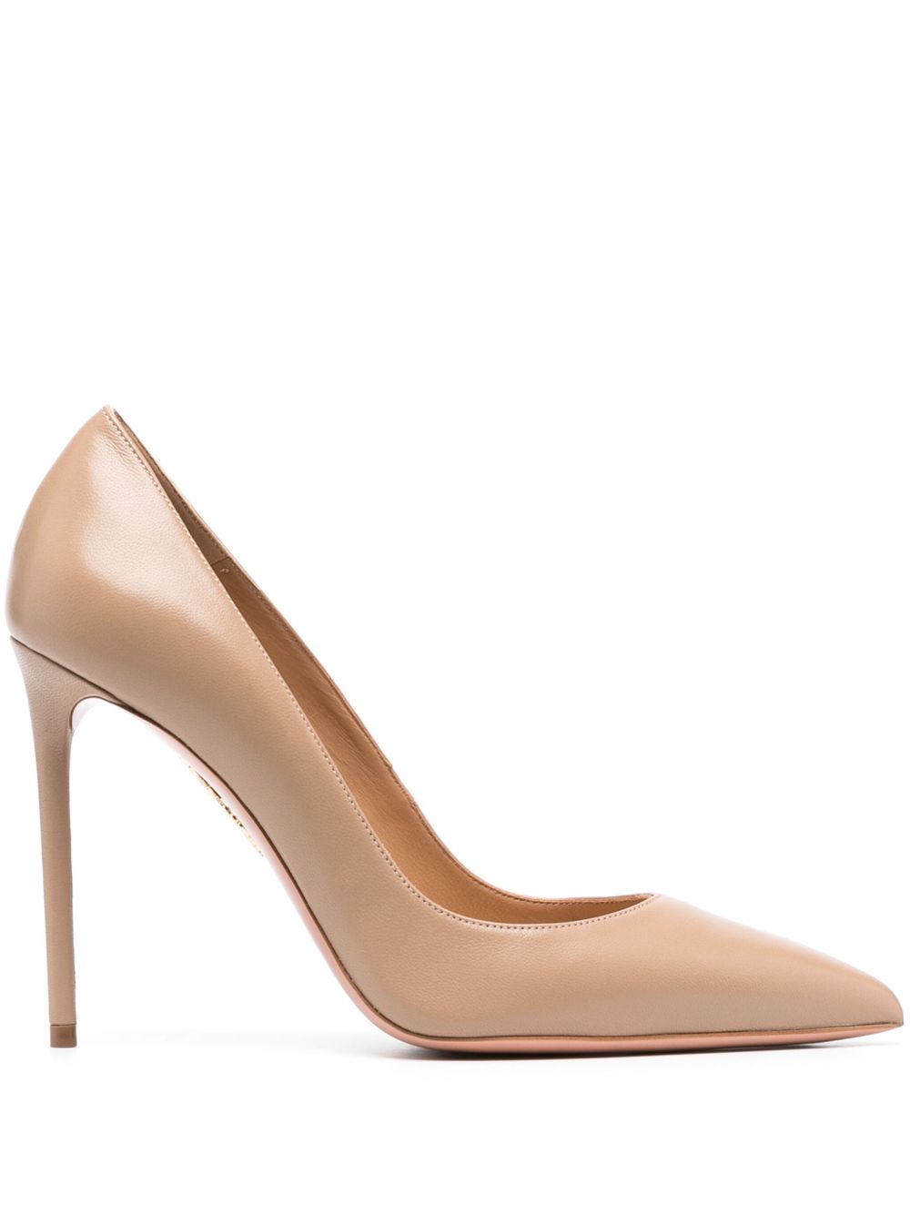 Aquazzura Purist 尖头高跟鞋 - 中性色