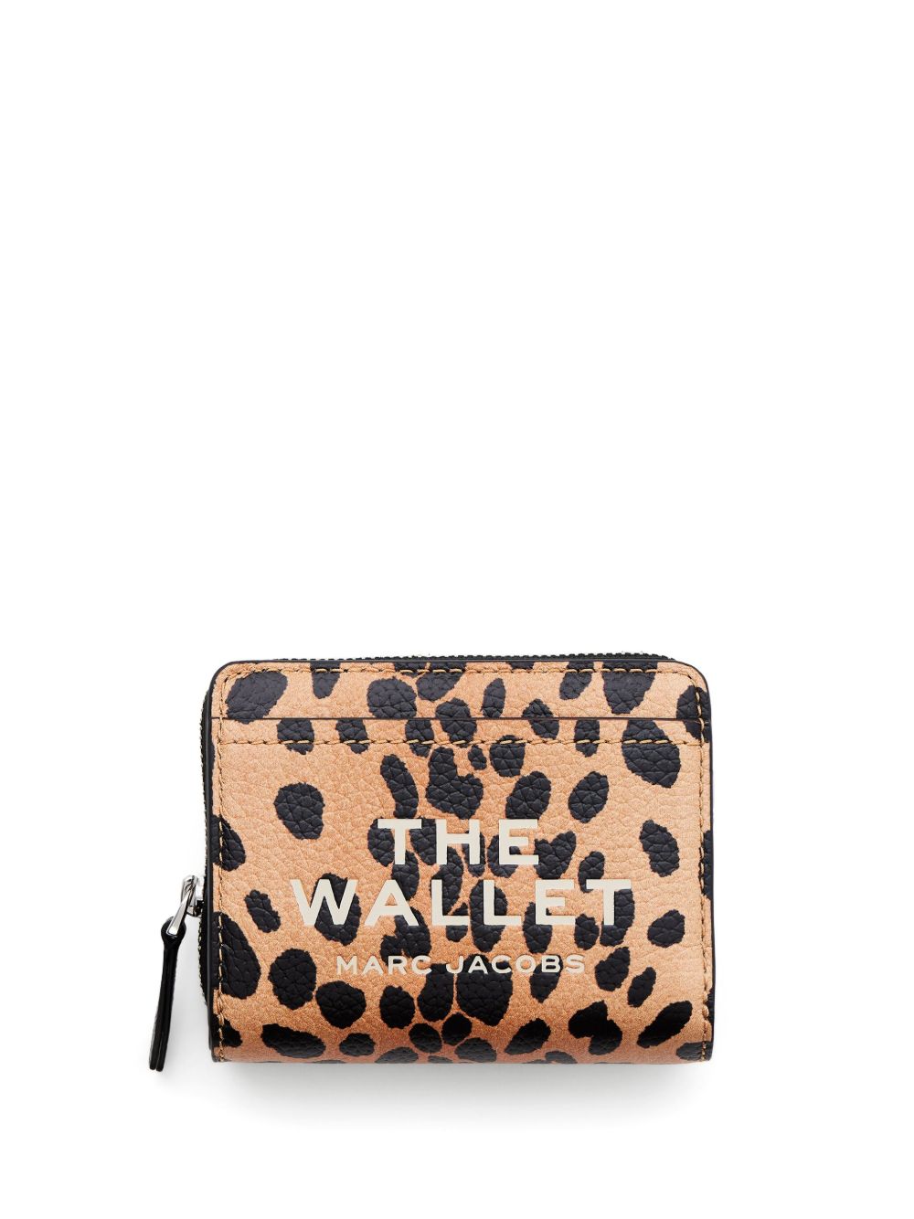 Marc Jacobs The Cheetah Leather Mini 小号钱包 - 黑色