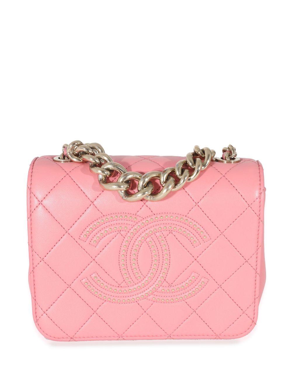 CHANEL Pre-Owned Beauty Begins Flap 单肩包（2019-2020年典藏款） - 粉色