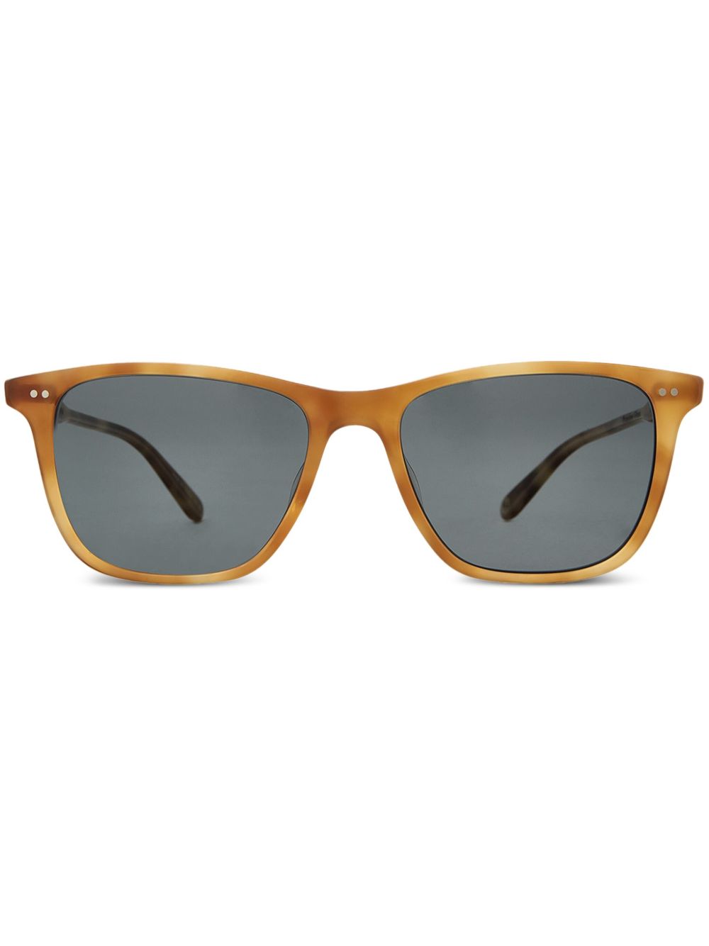Garrett Leight 方框太阳眼镜 - 褐色