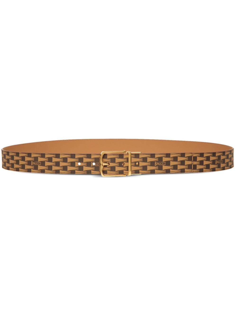 Bally Country 35 经典logo腰带 - 中性色