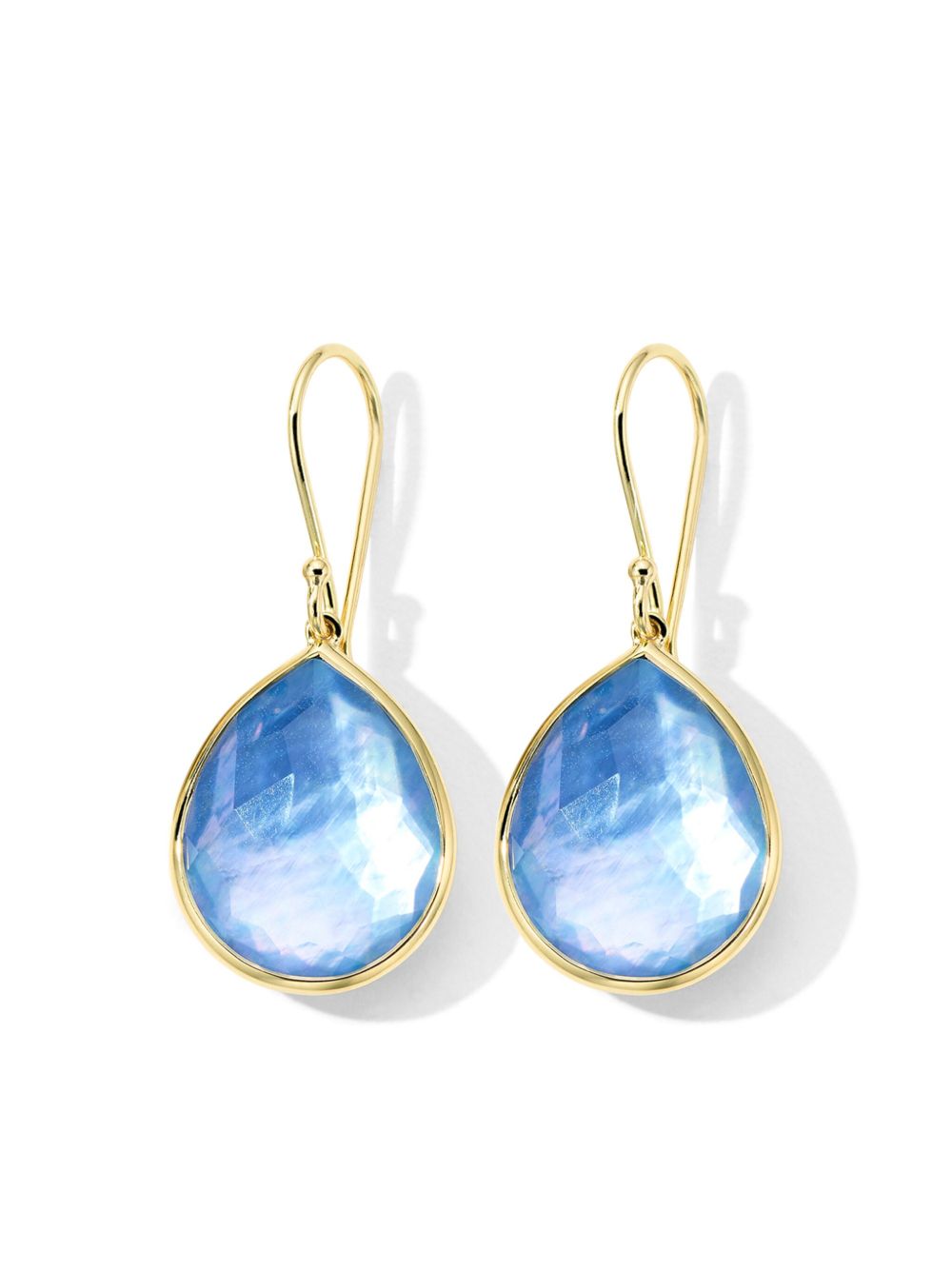 IPPOLITA 18K黄金 Rock Candy 中号耳环 - 金色