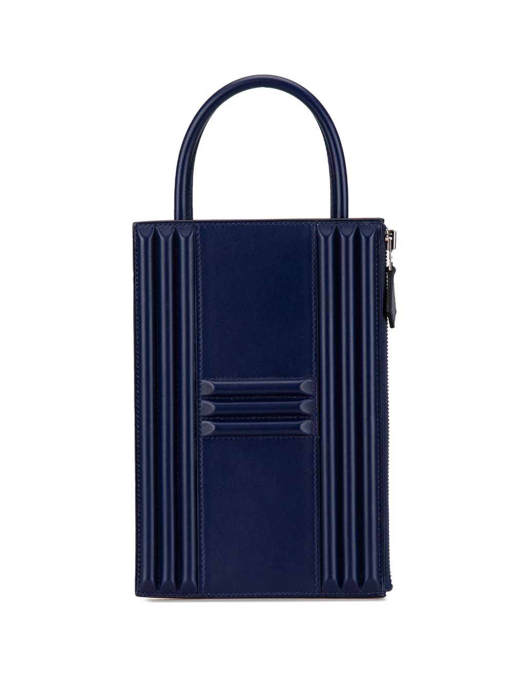 Hermès Pre-Owned Tadelakt Kelly Cadena 手提包（2022年典藏款） - 蓝色