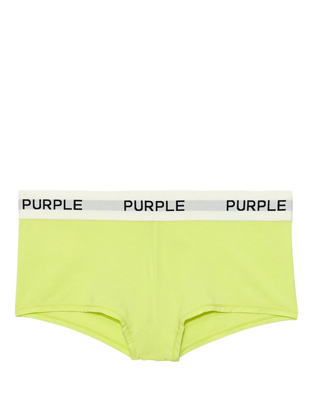 Purple Brand logo织带三角内裤 - 绿色