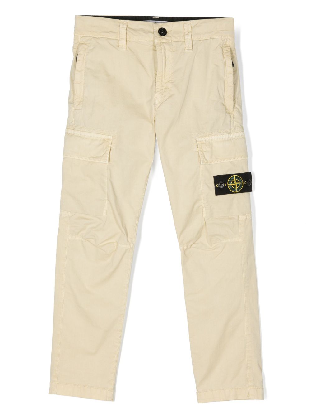 Stone Island Junior 修身工装裤 - 中性色