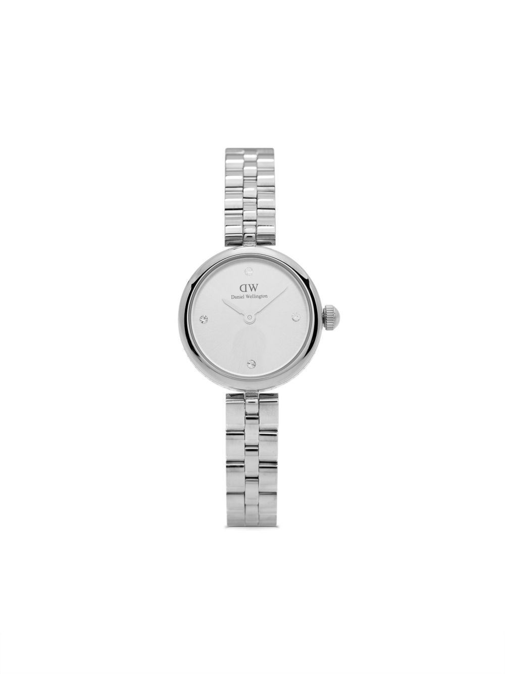 Daniel Wellington Elan Lumine 20毫米腕表 - 银色