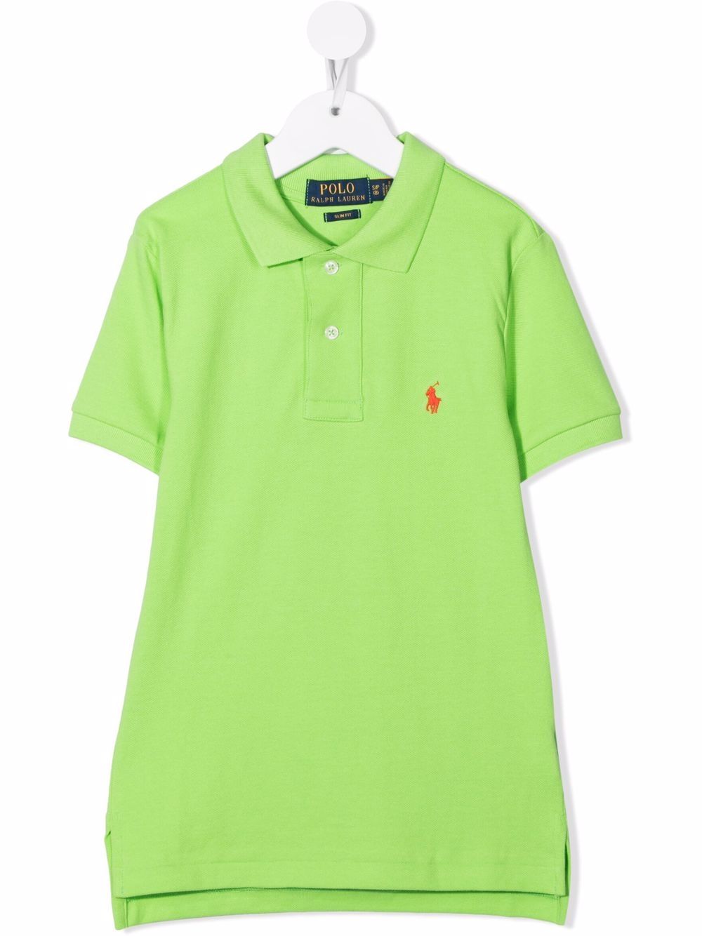 POLO RALPH LAUREN KIDS logo刺绣polo衫 - 绿色