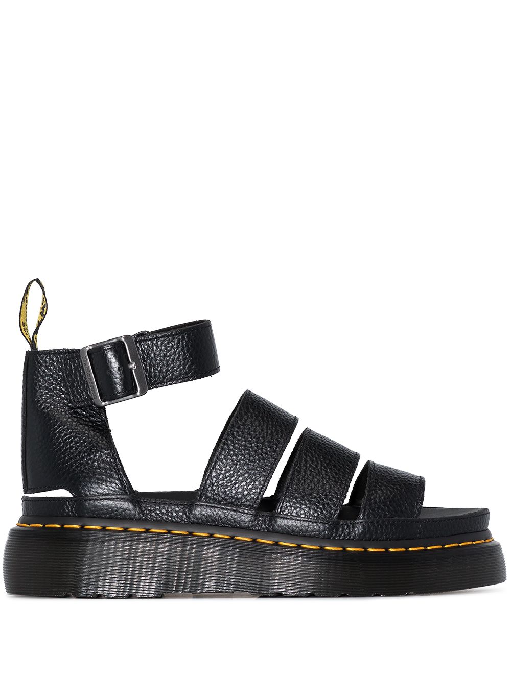 Dr. Martens Clarissa II 厚底凉鞋 - 黑色