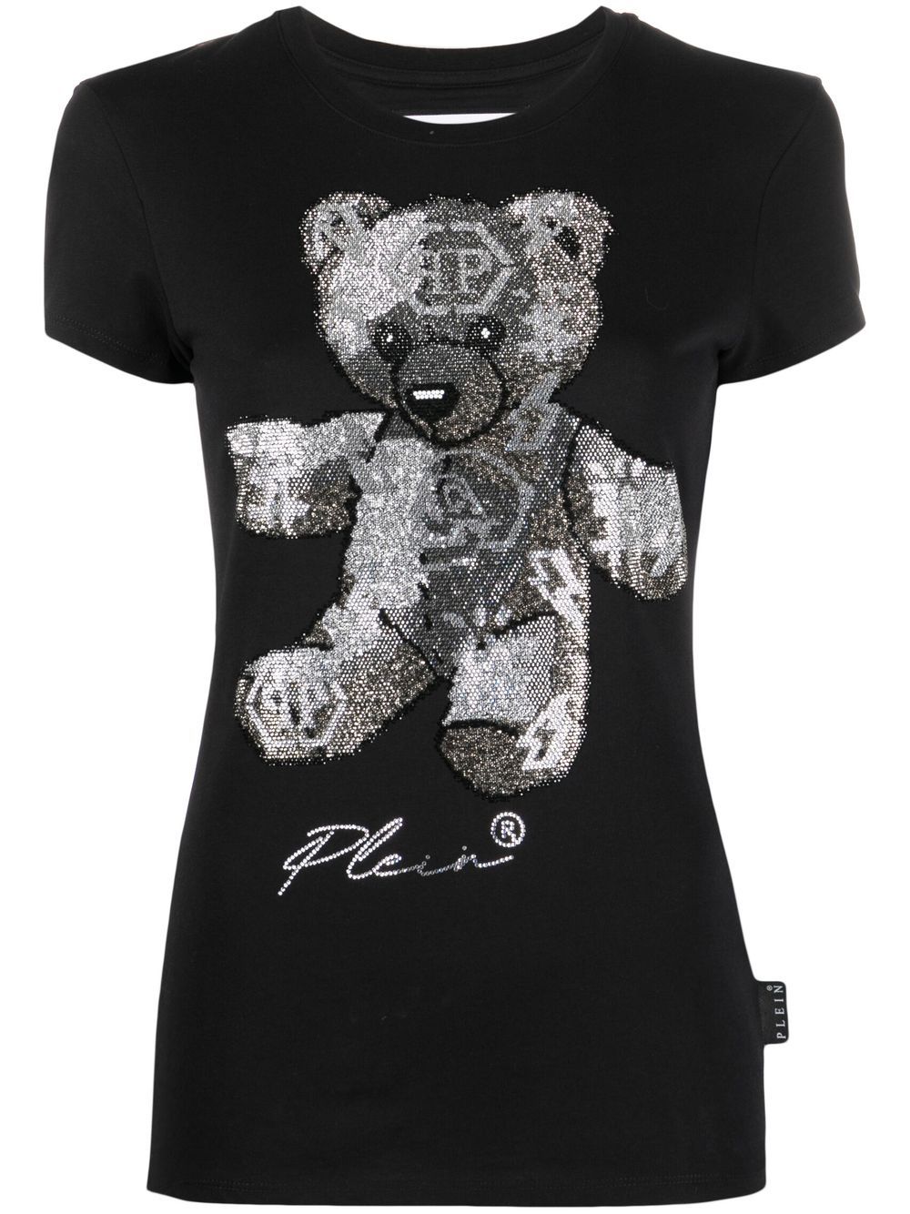 Philipp Plein 图案印花短袖T恤 - 黑色