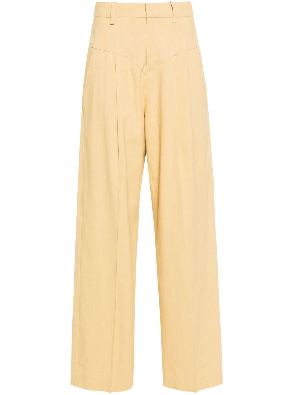 ISABEL MARANT Staya 阔腿裤 - 褐色