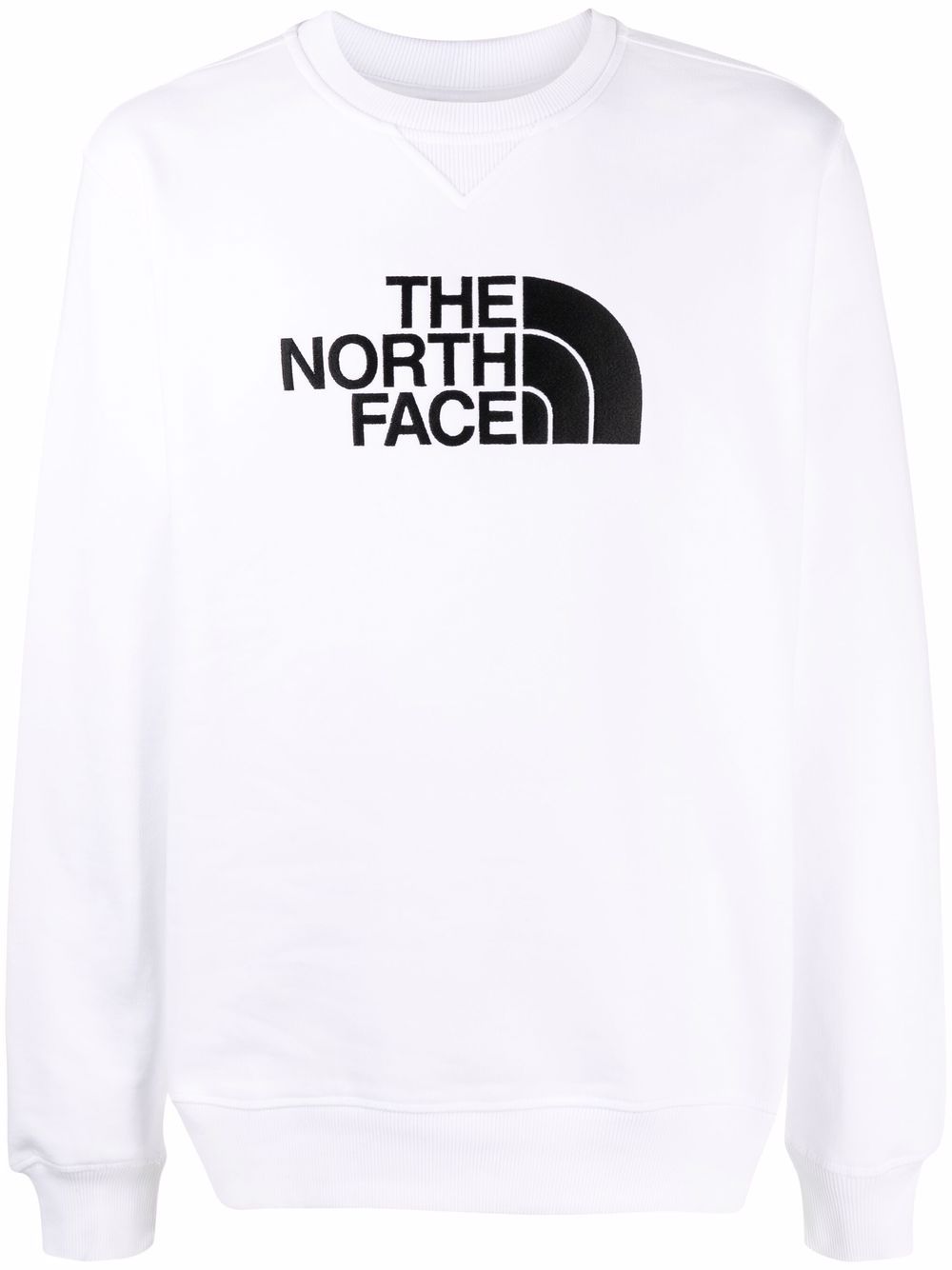 The North Face logo印花卫衣 - 白色