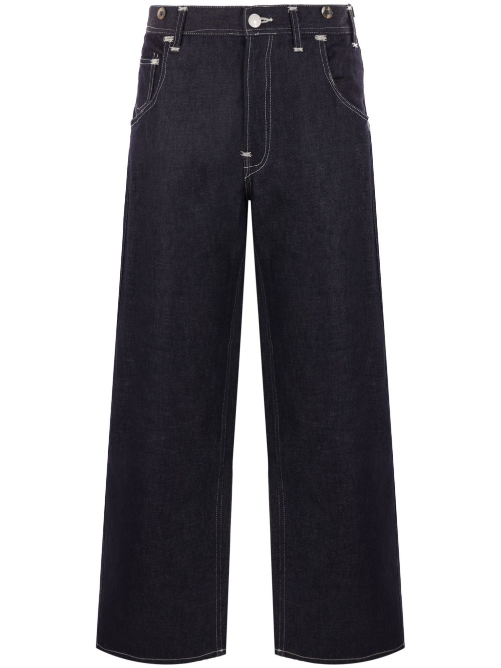 Junya Watanabe MAN x Levis 阔腿牛仔裤 - 蓝色